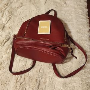 Womens Michael Kors backpack leather